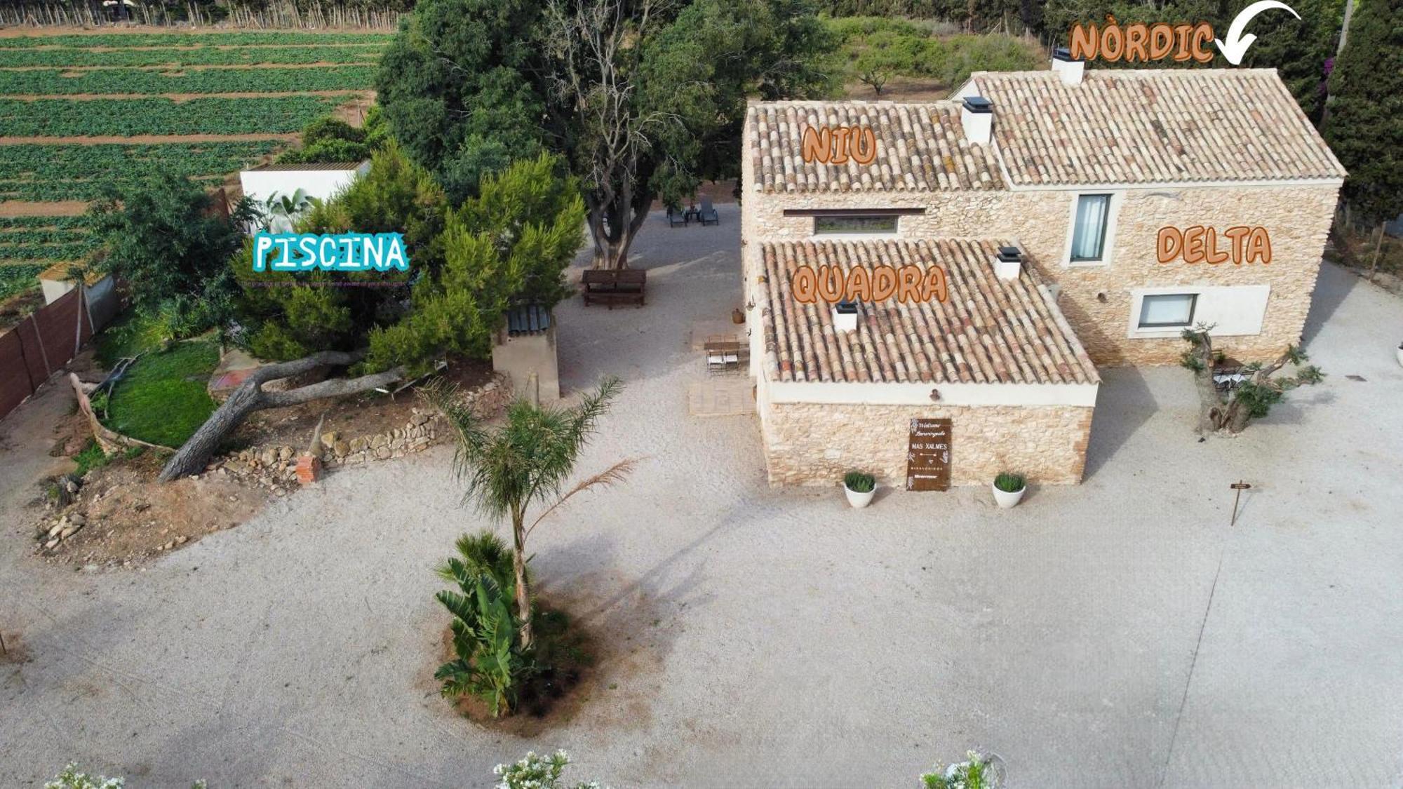 Mas Xalmes Villa Camarles Luaran gambar